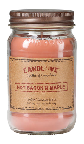 Hot Bacon 'n Maple 16 oz. Candles