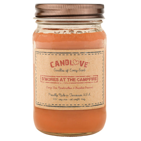 Smores At The Campfire 16 oz. Soy Candle